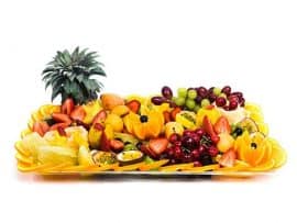 מגש פירות מלבני | מידה: L