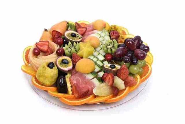 מגש פירות עגול | מידה: S